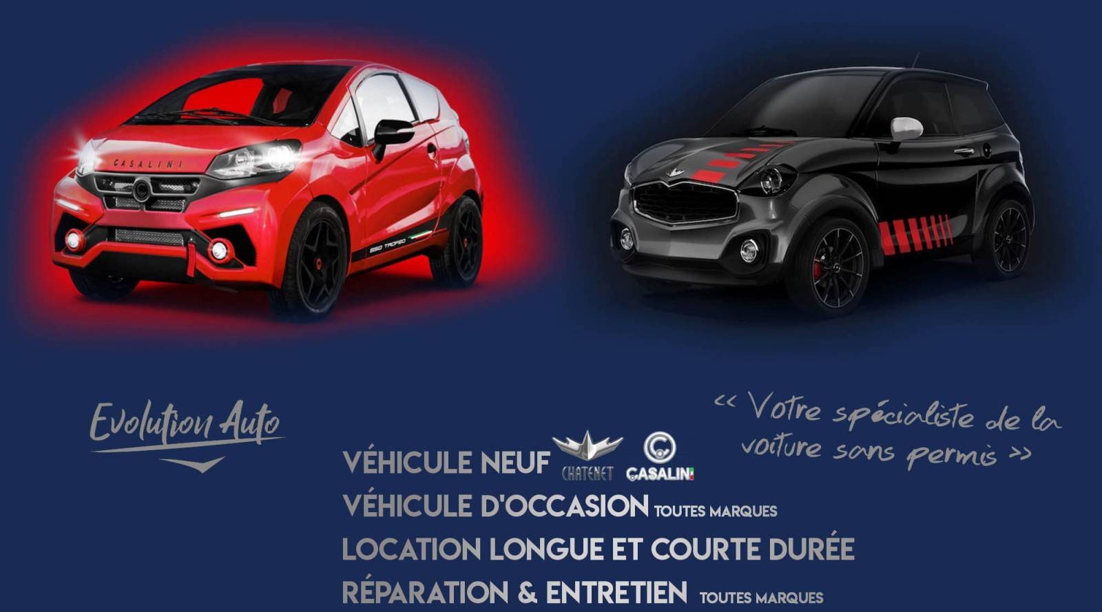 Voiture neuve sans permis La Seyne Toulon ouest