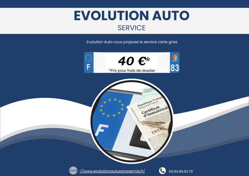 Service carte grise la seyne sur mer