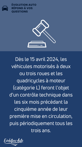 Contrôle technique obligatoire pour les motos, scooters et voitures sans permis dès avril 2024 !
