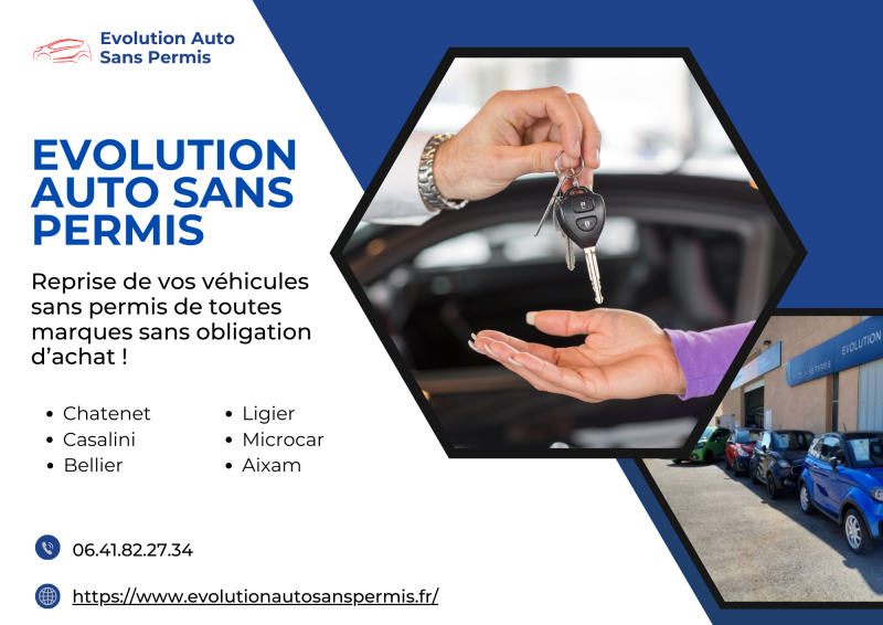 Reprise voiture sans permis var