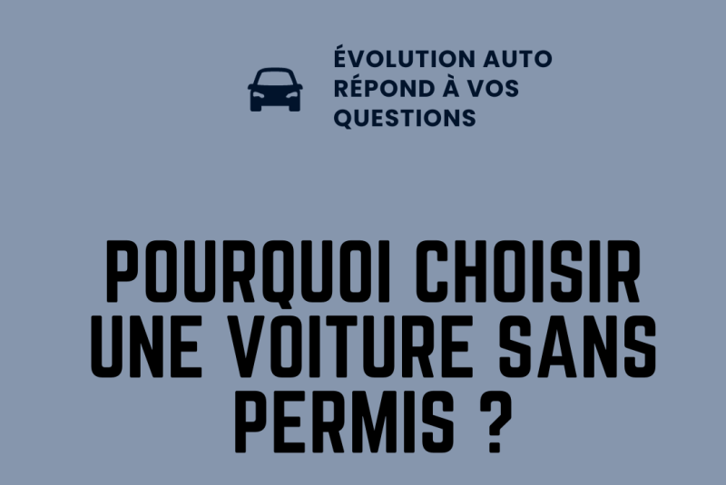 voiture sans permis